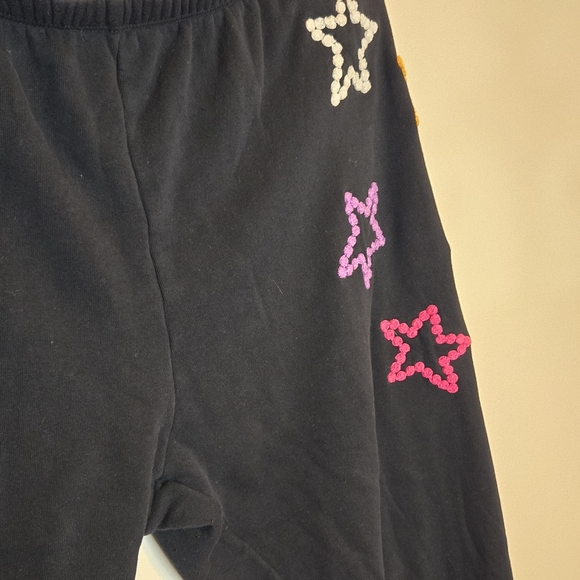 WILDFOX Celestial Stitches Sweatpants Embroidered Stars - Picture 4 of 8